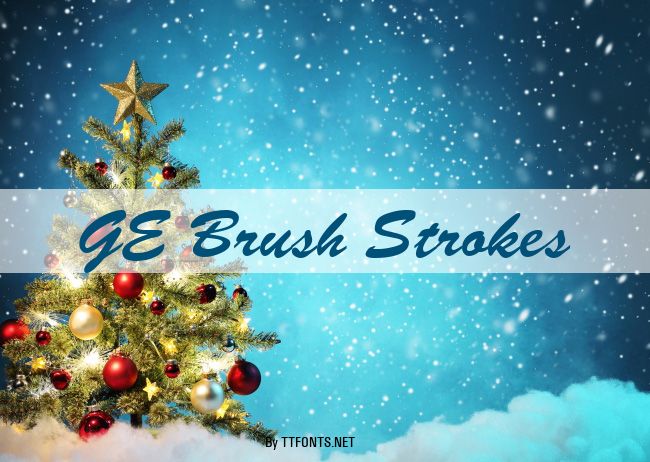 GE Brush Strokes example